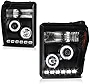 [For 2011-2016 Ford F250 F350 Super Duty Pickup Truck] CCFL Halo Ring Black Housing Projector Headlight Headlamp Assembly, Driver & Passenger Side