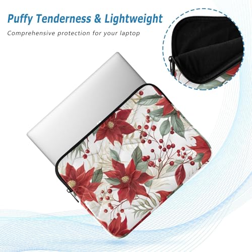 Funda para Portátil 13-14 Pulgadas Berries Red Flowers miniatura 5