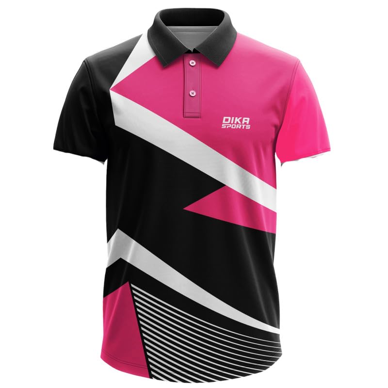 Image of Dika Sports Cricket Custom Player Name and Number Jersey Cricket Tshirt for Men | 2 Year to 5XL