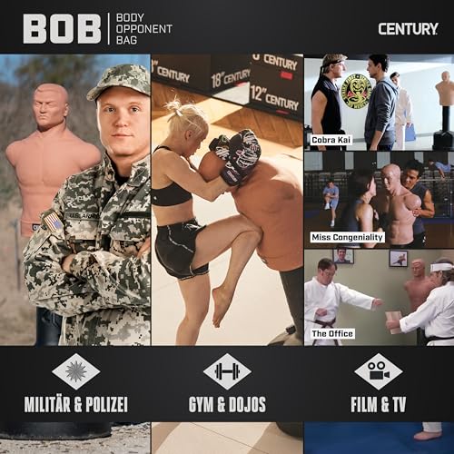 Century 101693 Bob Body Bag With Base Unit | Freestanding Training Dummy Opponent Bag | Mannequin Bag, Martial Artists thumb #3