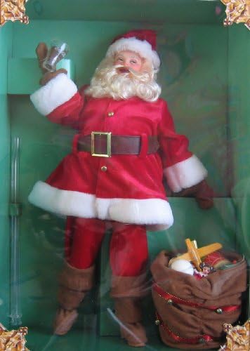 coke santa claus doll