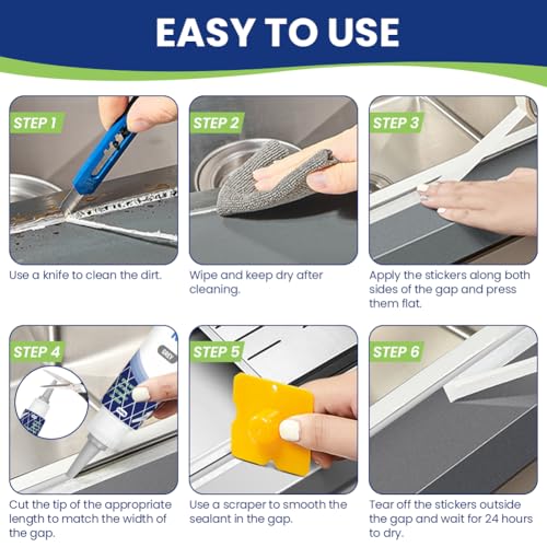 ANOMM 120 ml Fugenstift für Fliesen, Fugenmörtel zum Ausbessern von Fliesenfugen, Schnell Trocknender Fliesenfugenreiniger, Fugenversiegelung für Küche, Badezimmer, Bodenfliesen, Wandlinien, Grau