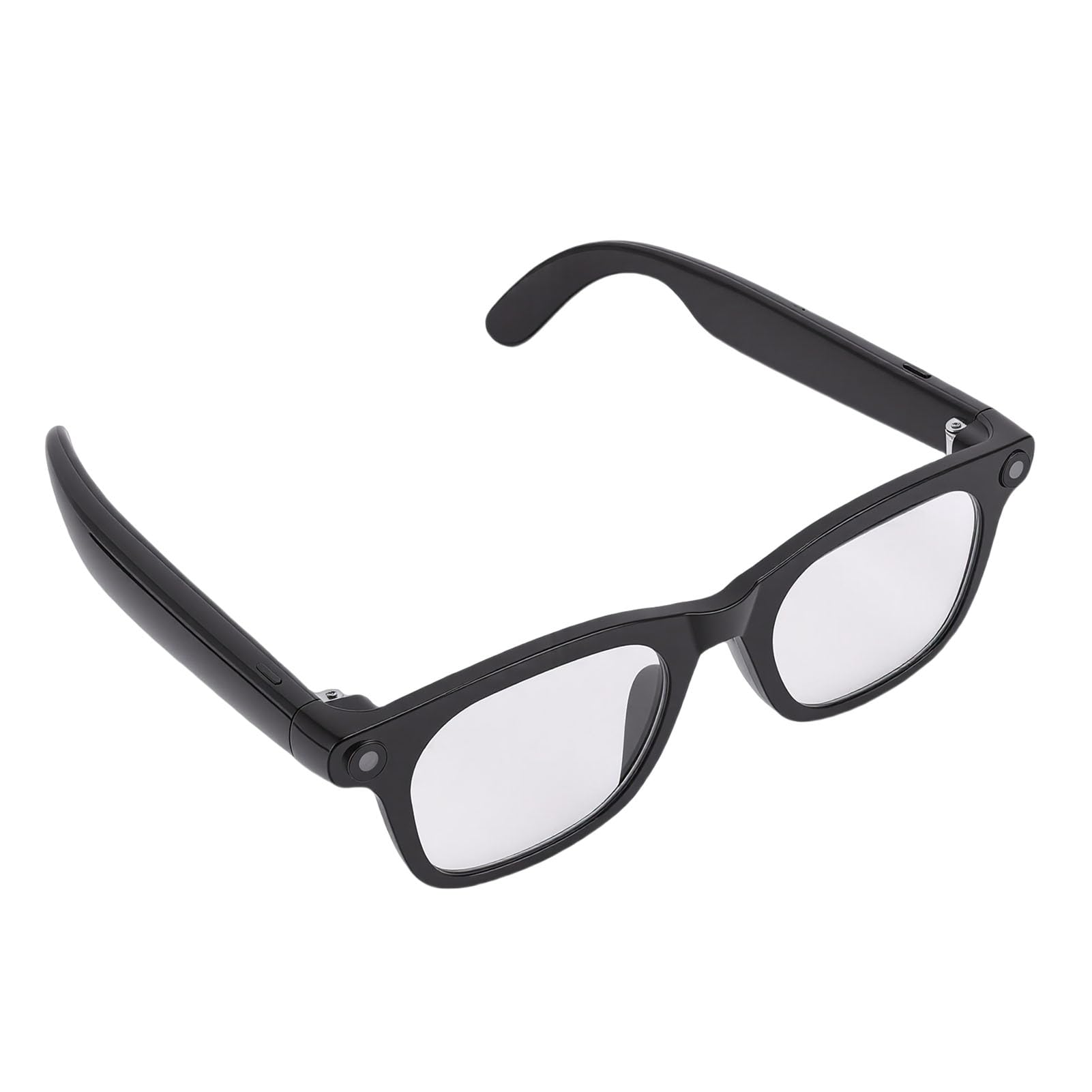 Lunettes de Caméra Anti-secousses, Lunettes Intelligentes AI avec Caméra HD 8MP, Bluetooth pour Enregistrement Vidéo 1080P avec Assistant AI, Appels Musicaux,