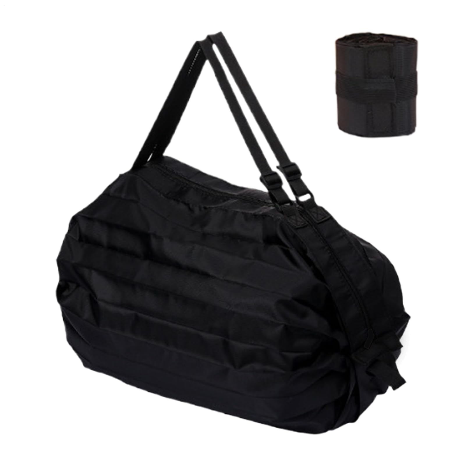 折りたたみ買い物バッグ - 大容量折りたたみ収納バッグ 旅行用 | 日用品 衣類 食品 スポーツ用品 キャンプ用整理収納キャリングバッグ