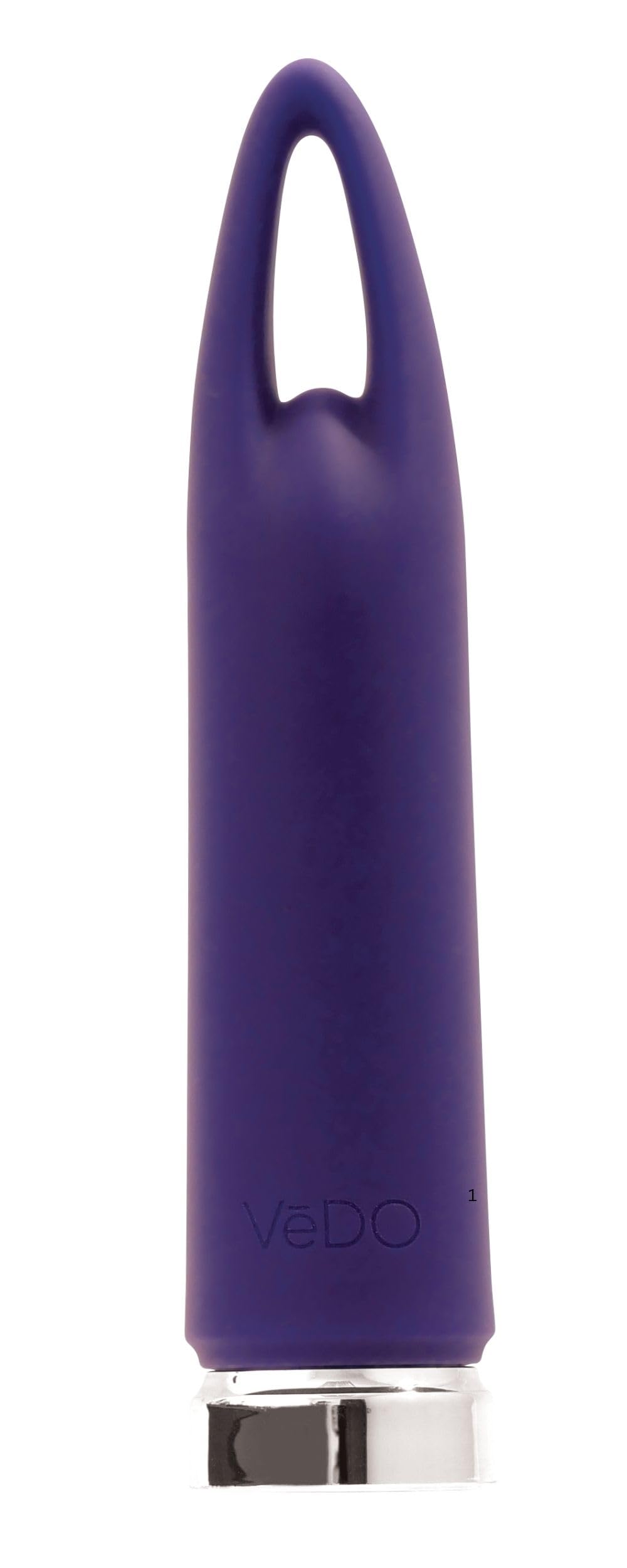 VeDO Lasso Rechargeable Clitoral Bullet Vibrator with Open Ended Loop for Targeted Dynamic Stimulation Purple