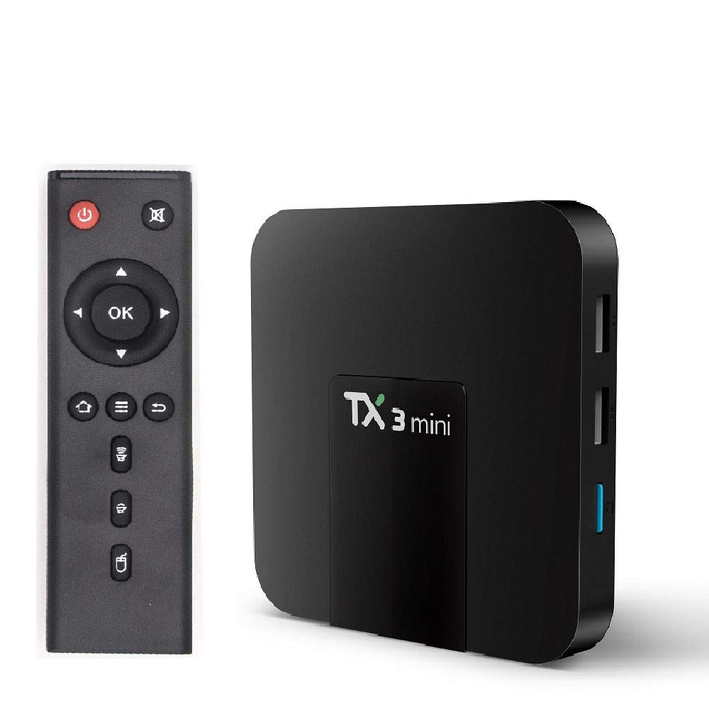 TX3 MINI Smart Android TV Box ROM 16GB, RAM 2GB S905W Quad Core 64 Bit 3D 4K 2.4GHz WiFi TV Box