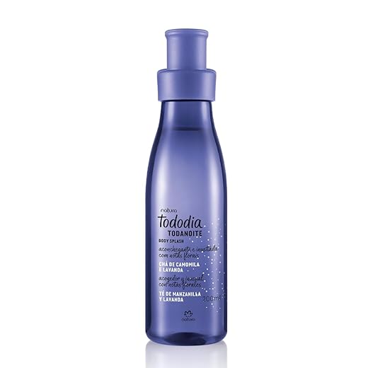Body Splash Chá de Camomila e Lavanda Tododia Todanoite 200ml