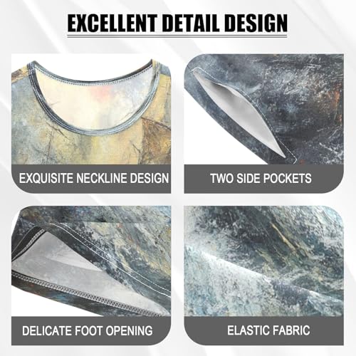 ALAZA Funny Sea Boat Pajamas Set Short Sleeve Cotton Sleepwear Summer Pjs 2 Piece 5-14Y4