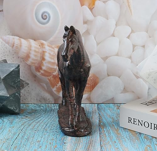 Estatua de Caballo Decorativa de Resina para Hogar miniatura 7