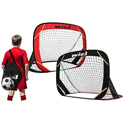 Wiel Fussballtor 2er Set, 122x84x84cm Fussballtore Cover