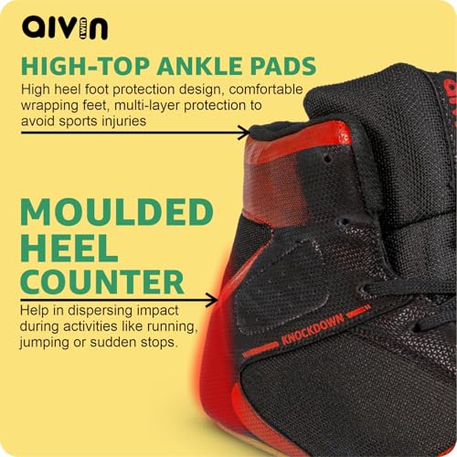 Image of AIVIN Men's Kabaddi, Kho Kho, Wrestling Shoes | Blue Athletic Sports Shoes