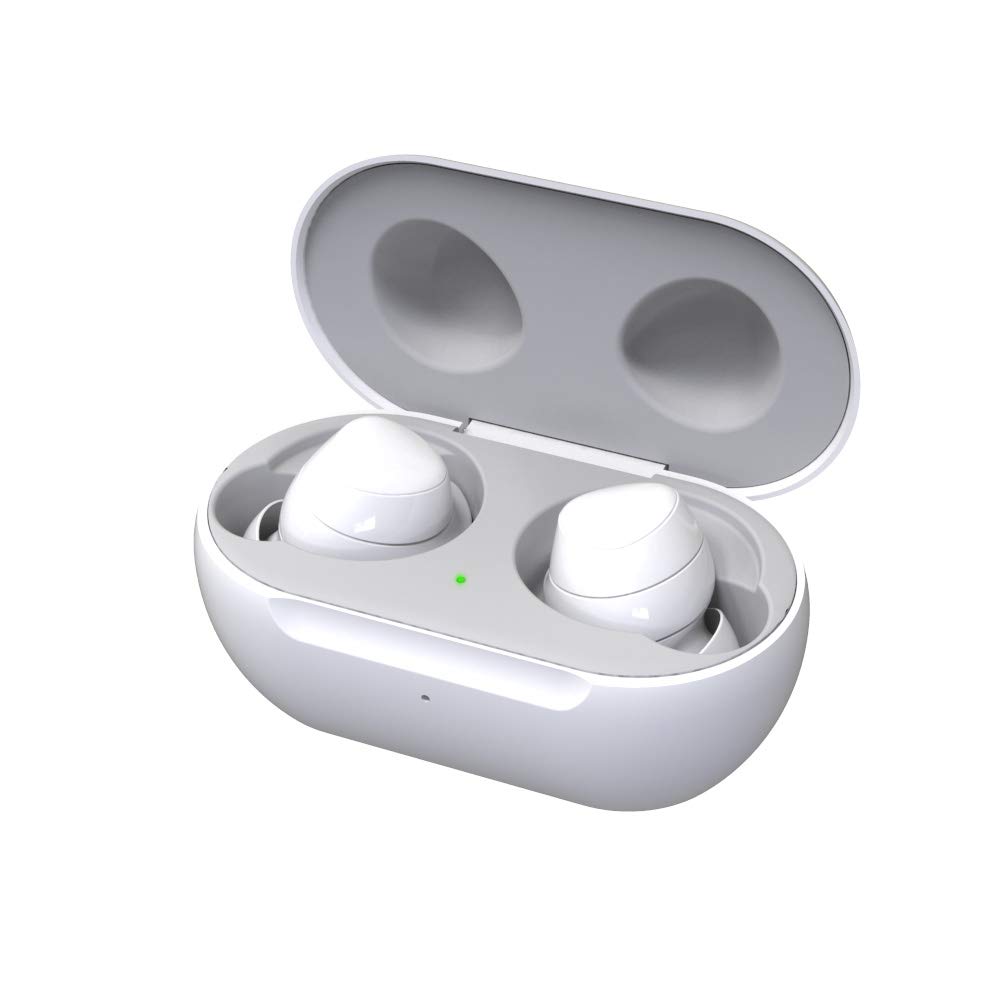 Charging Case for Galaxy Buds/Galaxy Buds+ (SM-R170/R175), Replacement Charger Case Cradle Dock for Samsung Earbuds (White)