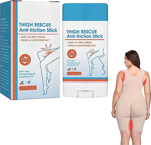 Anti Chafe Balm,Glide Anti Chafing Stick,Thigh Chafing Prevention,Thigh Rescue Cream,Thigh Rescue Anti-Chafe Stick, Waterproof Anti Chafing Cream Against Body Skin Friction. (1Pcs)