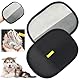 Yizemay Katzen Handschuhe, 2 Stück Fellmagnet Handschuh, Haarsammlung Fell Magnet Handschuh, Tierhaarentferner Handschuh, Tierhaarentferner für Waschen Enthaaren, Reinigung von Teppichen Sofas