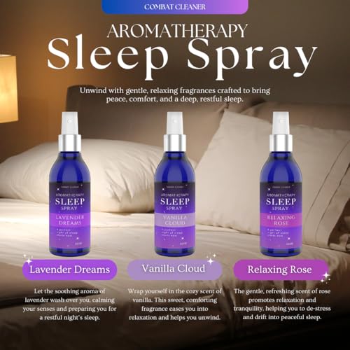 Sleep-enhancing Pillow Spray Kit - 3 Pack