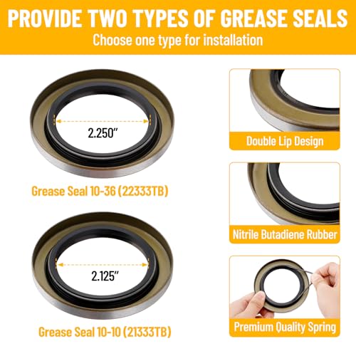 Image of 4 Sets Trailer Hub Wheel Bearing Kit 25580 /25520 02475 /02420