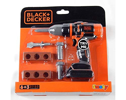 Smoby- Black & Decker And Black più Decker Trapano...