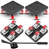 Furniture Movers Dolly, Furniture Lifters for Heavy Furniture, Furniture Dolly 4 Wheels 360°...
