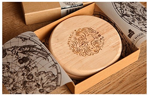 LC Prime® Baby Wooden Tooth Keepsake Organize Box Milk Teeth Storage Souvenir Good Memory Wood Yellow 1