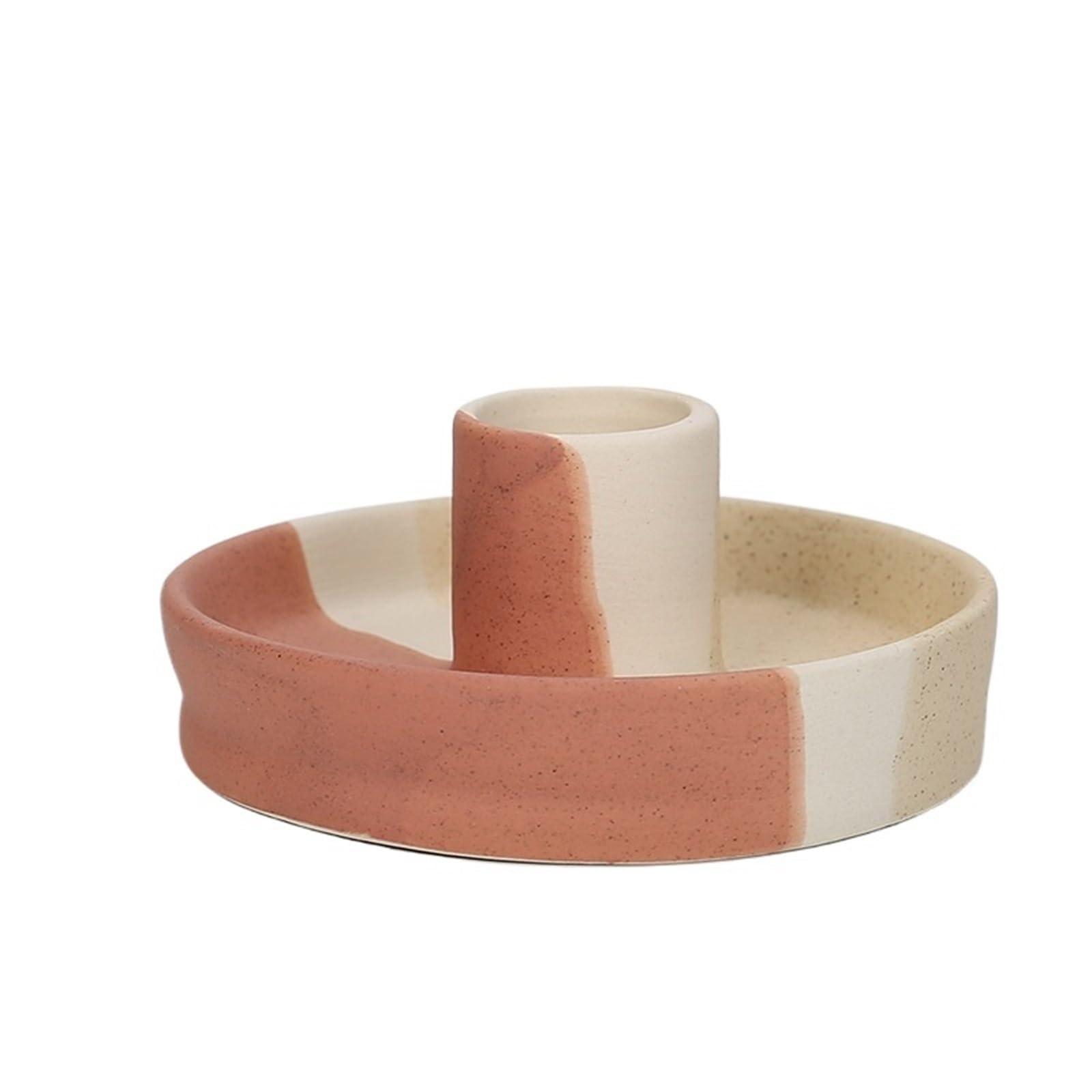 1Pair Creative Ceramic Aromatherapy Candle Stand Home Decoration Desktop Ornament For Home Décor, Living Room(Color14)