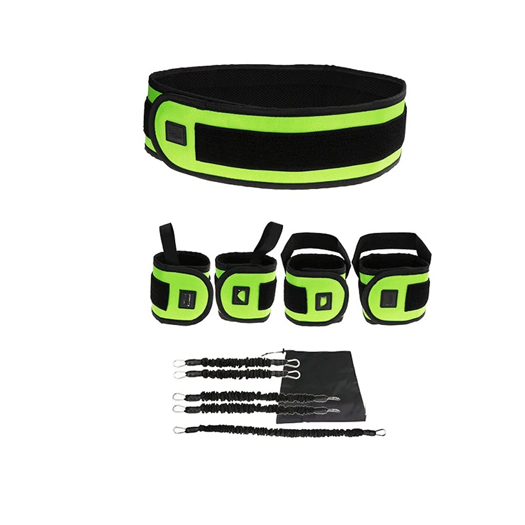 Fitness Resistance Bands Set for Full Body Combat Fighting Basketball Force Agility Workout Equipment Training