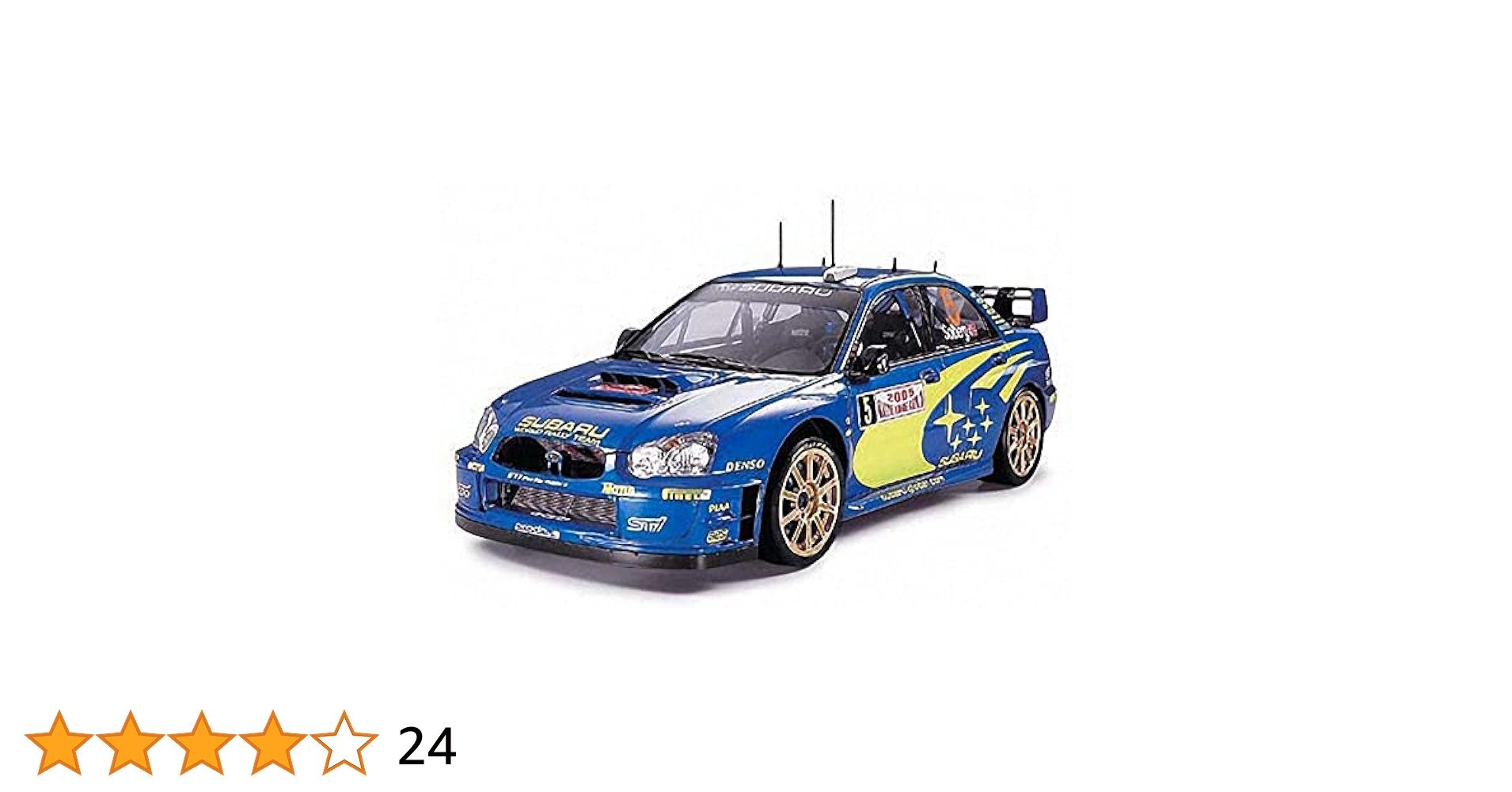 Tamiya 1/24 Subaru Impreza WRC MC TAM24281 by Tamiya, Cars