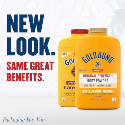 gold bond medicated powder triple action relief 10 ounce talc-free