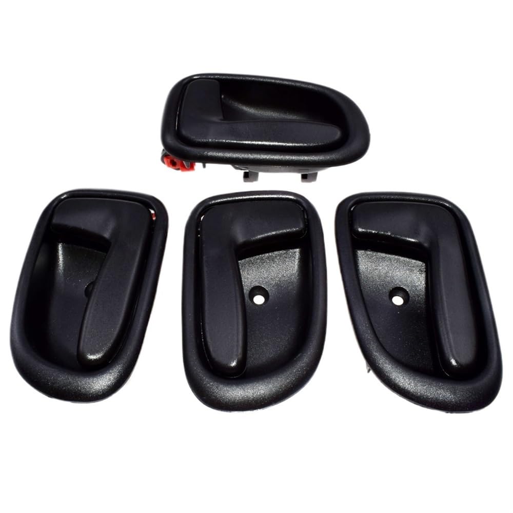 Mlioju Black Inner 4 Sides Car Inner Door Handle Car Inside/Outside Door Handles 6920612130 6920512130 For Corolla For Prizm