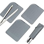 Heat-Resistant-Straightener-Pad-3-Pcs-86-x-62-Inch-Travel-Silicone-Heat-Resistant-Mat-Heat-Mat-for-Curling-Iron-Straightener-Holder-Flat-Iron-Mat-for-Hot-Hair-Dryer-Salon-Tools