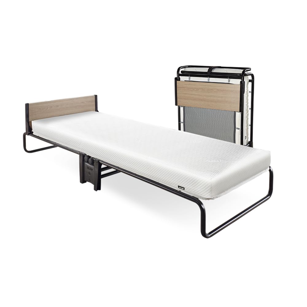JAY-BE Revolution Folding Bed with Memory e-Fibre Mattress, Compact, Single