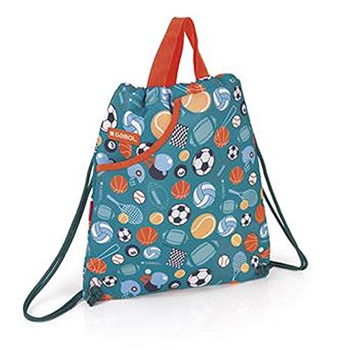 Gabol Bolsa Saco Gym 31x36cm Mochila Infantil   Multicolor
