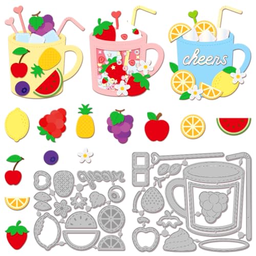 GLOBLELAND Fustelle Da Taglio A Forma Di Bottiglia, Per Fai Da Te, Scrapbooking, Biglietti, Diari, Goffratura, Decorazioni Artigianali - 12