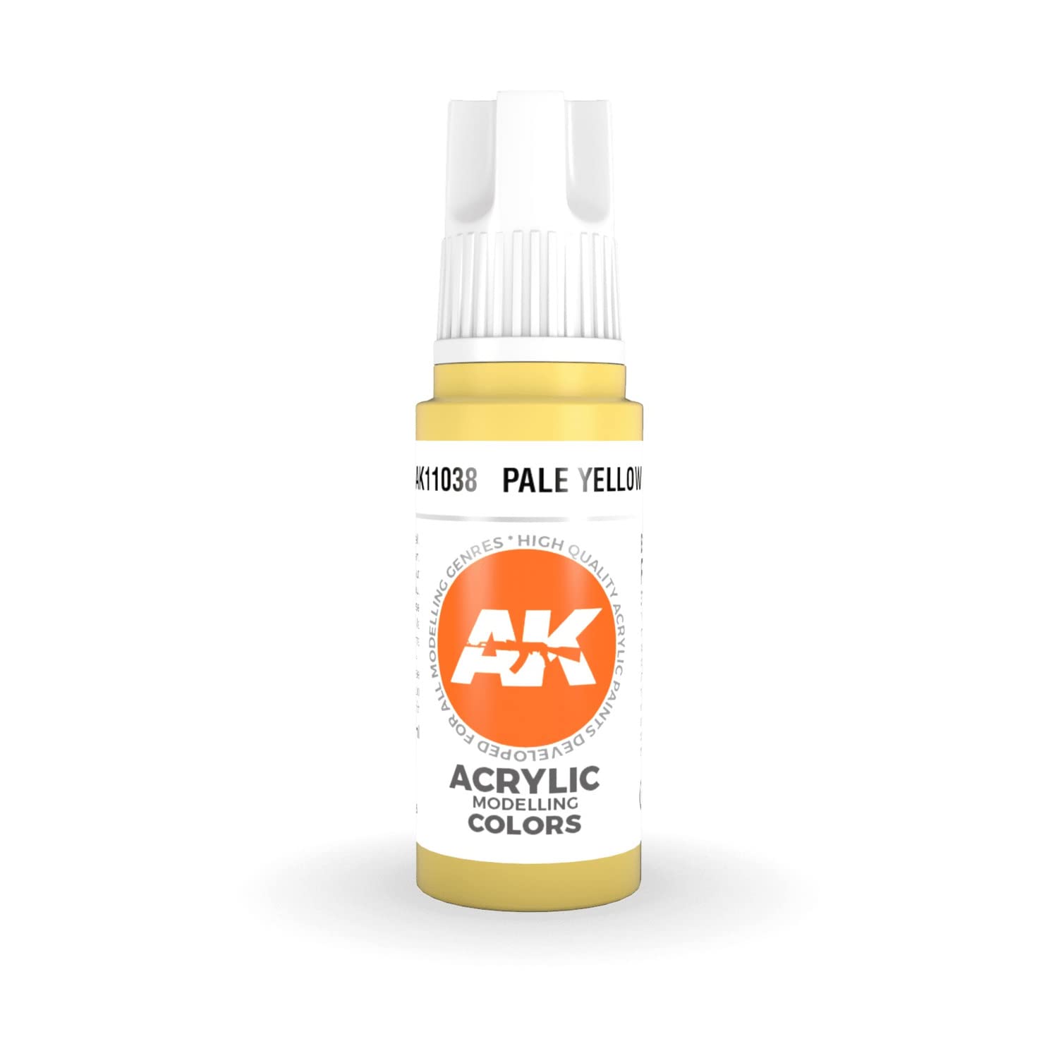Ak Interactive Yellow 3Rd Gen Acrylic Pale 17Ml
