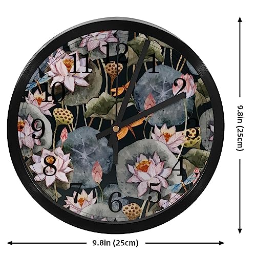 Horloge murale silencieuse quartz sans tic-tac de maison - 5