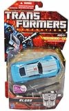 Hasbro Transformers Generations Series Deluxe Class 6 Inch Tall Robot Action Figure - BLURR with Dual Laser Blasters (Vehicle Mode: Courier Car)