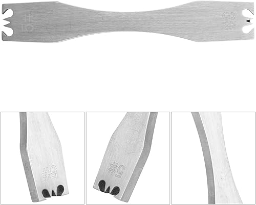 Miniatura 6 de Juego de removedor de dientes con cremallera, removedor de engranajes de cremallera, removedor de dientes con cremallera, juego de removedor de