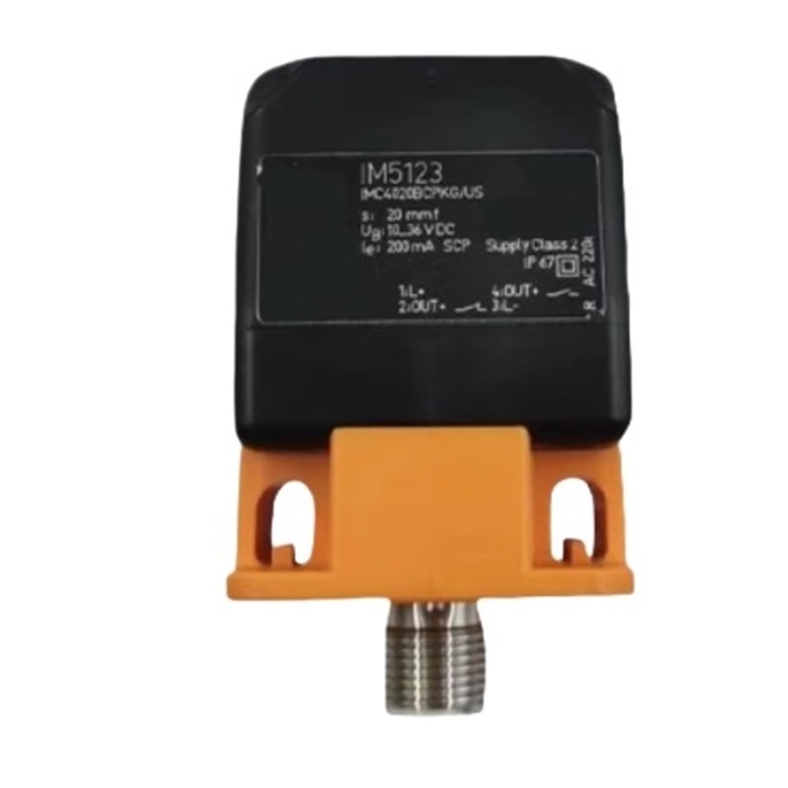 Capteur de proximité IM5123 détecteur inductif cubique pour convoyeur M12