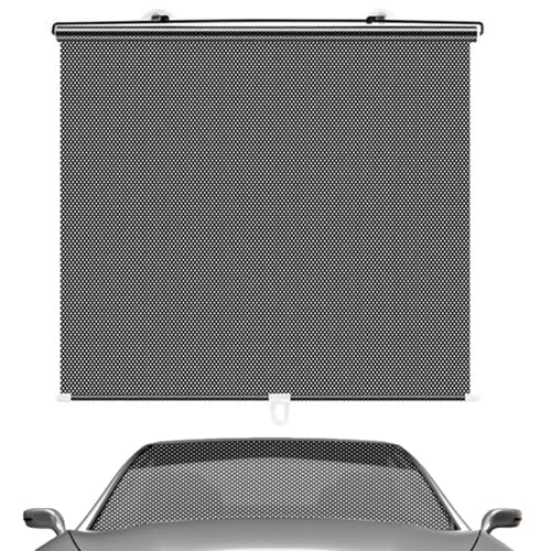 Sombra UV para ventana – Parasol ajustable para coche – Escudo térmico para vehículos | Uso versátil Diseño Interior Visera Sun Visor, Cubierta de Ventana para Parabrisas y Ventanas Laterales