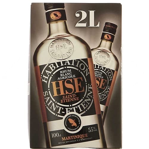 HSE Blanc 55° Cubi 2 litres l'excellence de la canne a sucre antillaise