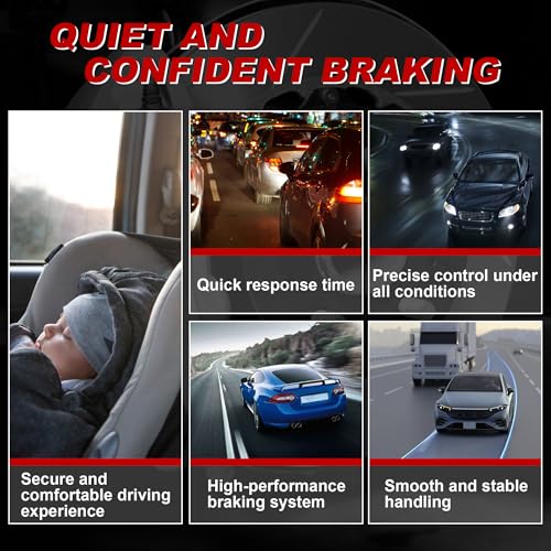 Image of Rear Brake Caliper Set Right + Left Assembly 18B4645 18B4644 | w /Bracket, Compatible for Chevy Impala Allure Century Lacrosse Regal, 1997-2010, Set of 2