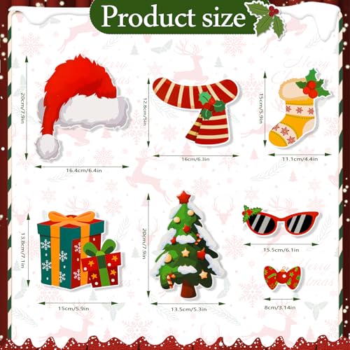 Accessoires photo de Noël Konsait pour selfie de fête