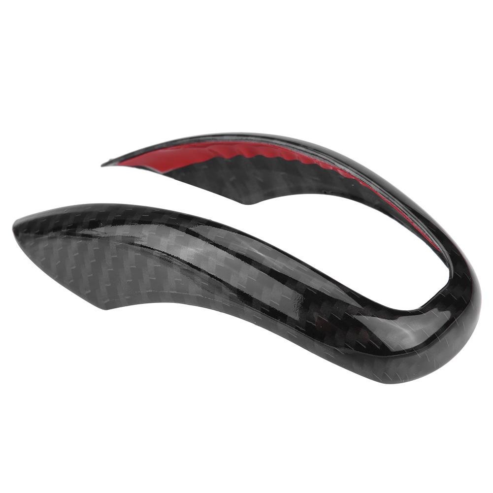 Aramox Default Gear Shift Trim For Stelvio/Giulia, Carbon Fibre, Abs Material, Interior Decorative Accessory