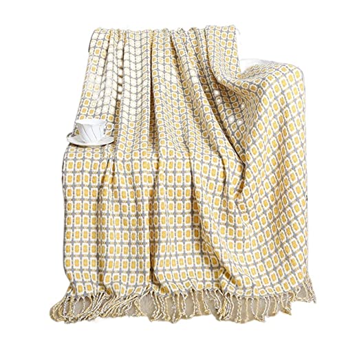 CVNIMV Decke fürs Bett, weiche, warme Strickdecken, Bett, Frühling, Herbst, Sofabezug, Tagesdecke, Anti-Pilling, quadratische Decke, Heimtextilien