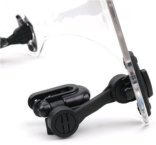 Miniatura 4 de Carenado de parabrisas de motocicleta para Yamaha para NMAX 155 125 para Xmax 400 300 para NVX para Aerox 155 Extensión del parabrisas, deflector de