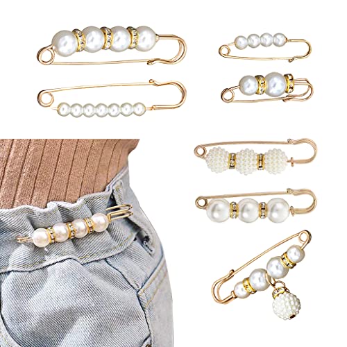 Image of iminoo 7 Pcs Fashion Brooch Pins Sweater Shawl Pins for Women Girls Clothing Dresses Decoration Accessories