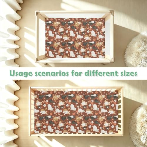 Lit bébé sec sans fuite avec la parure imperméable Essentials terracotta - 8