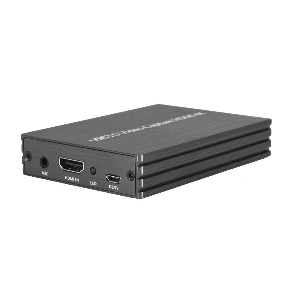 /G Carte de Capture de Jeu vidéo USB 3.0 4K pour boîte de Capture de Jeu de boîte de Diffusion en Direct - Gris
