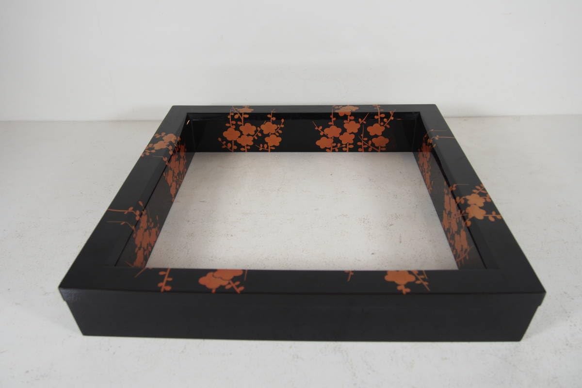輪島塗　金蒔絵　蒔絵　炉縁　漆器　蔵出し　茶道具　１客 輪島塗 金蒔絵 蒔絵 炉縁 漆器 蔵出し 茶道具 1客