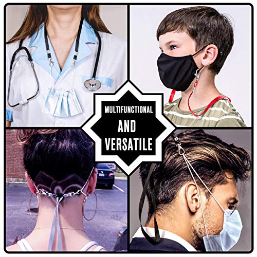 Kaptron NL-10-01 Pack Face Mask Lanyards For Kids Adults, Adjustable Mask Lanyard Face Mask Holder Strap thumb #2