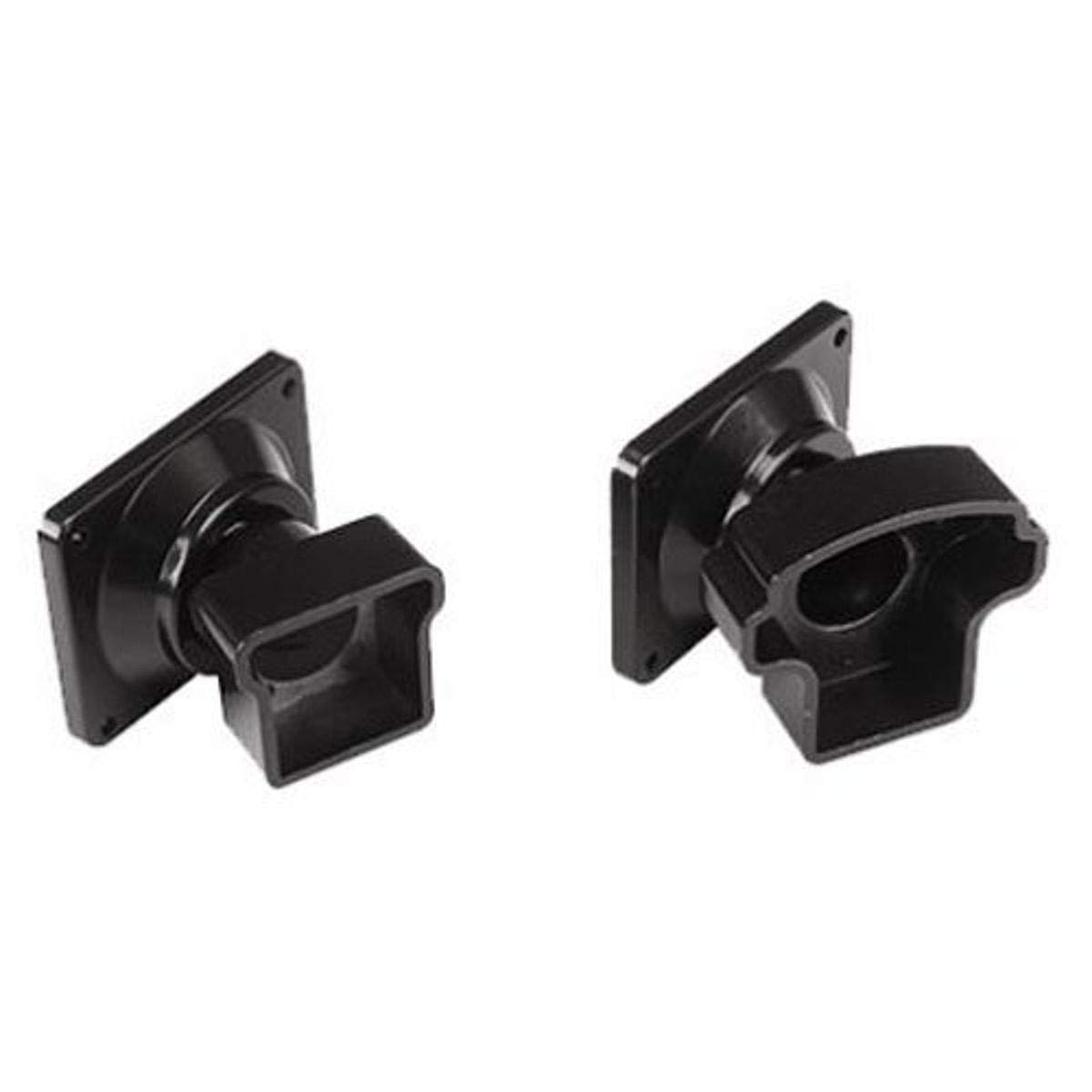 Railing Bracket, Angled, Black Aluminum